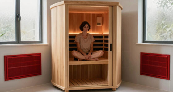 14 Best Infrared Saunas for Small Spaces in 2026