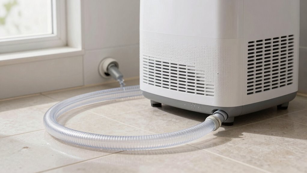 automatic continuous drainage system