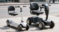 comparing scooter wheel configurations