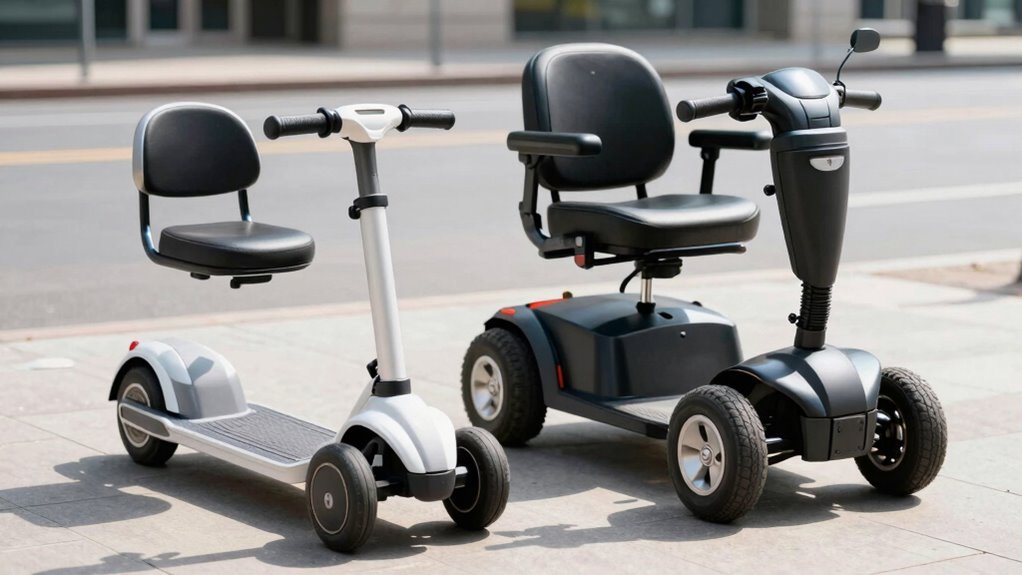 comparing scooter wheel configurations