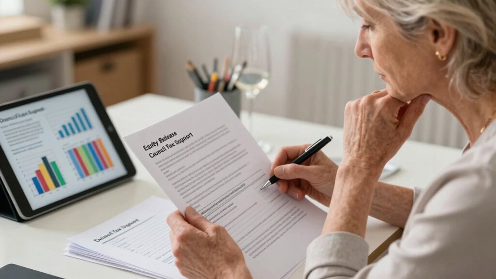 equity release affects benefits