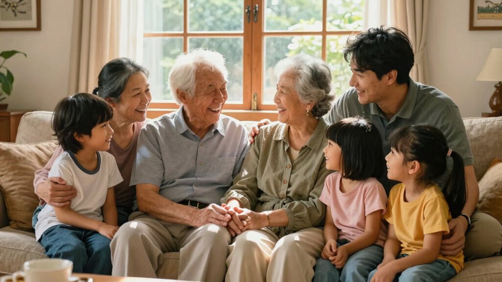 family proximity enhances retirement wellbeing