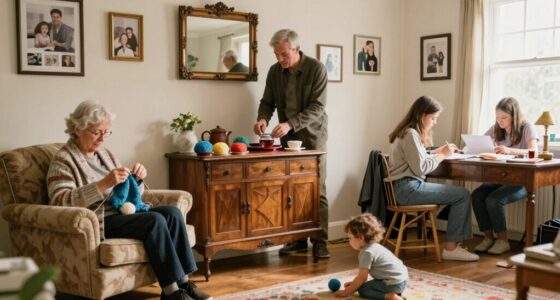 family support and sacrifices