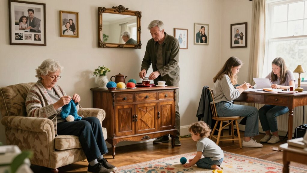 family support and sacrifices