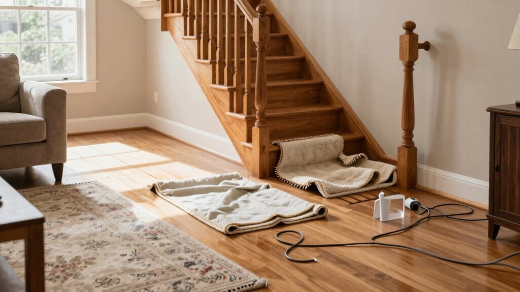 identify and address fall hazards