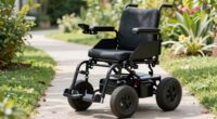 key outdoor wheelchair features