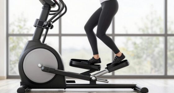 knee friendly elliptical features