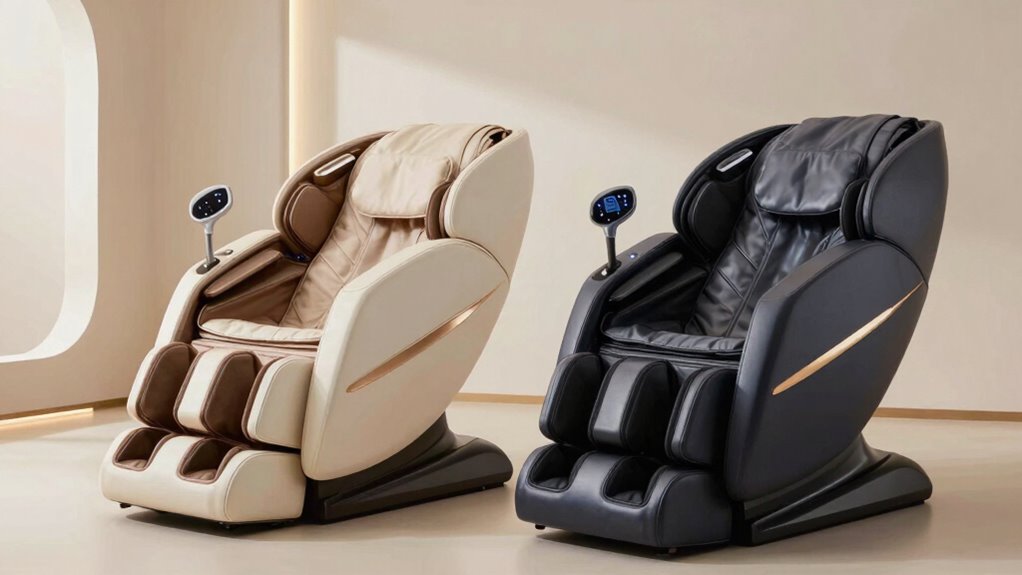massage chair comparison benefits