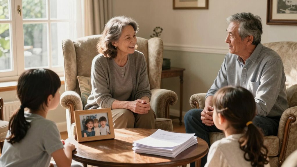 open honest family discussions