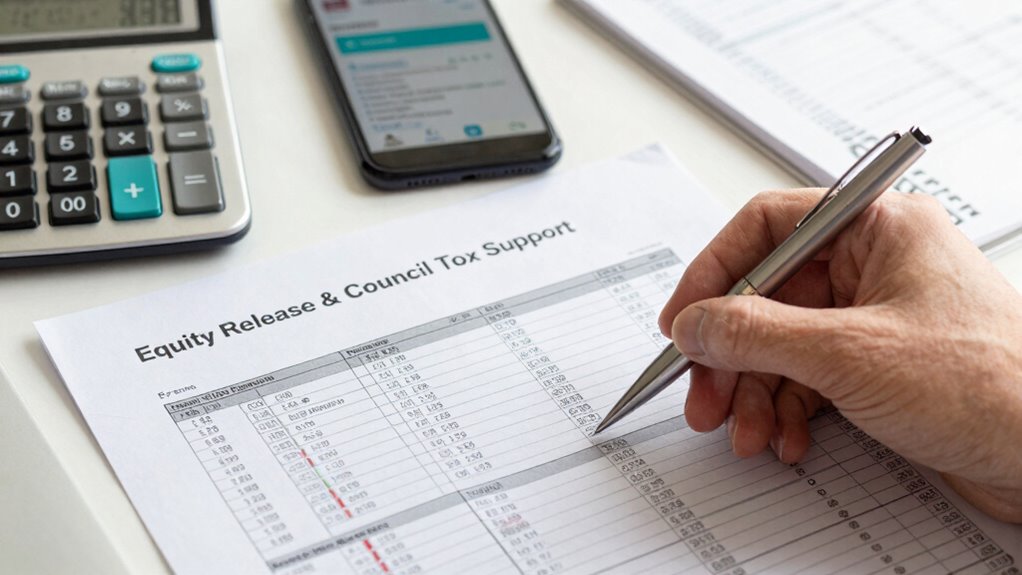 protect support when releasing equity