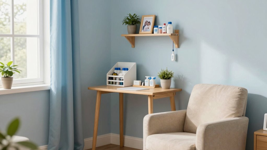 quiet private organized sanctuary