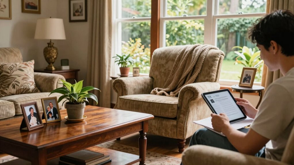 sell home live there