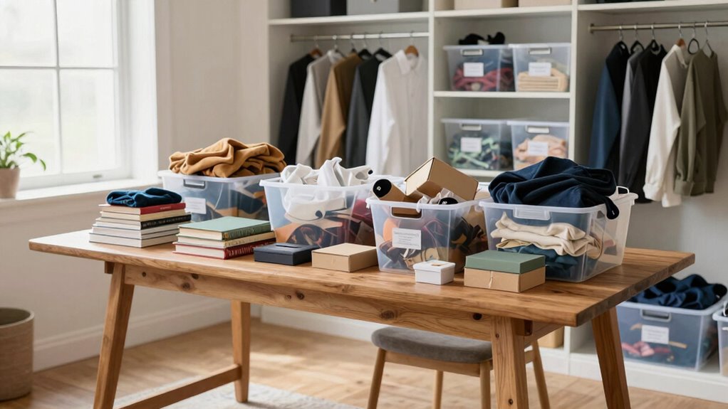 set achievable decluttering goals