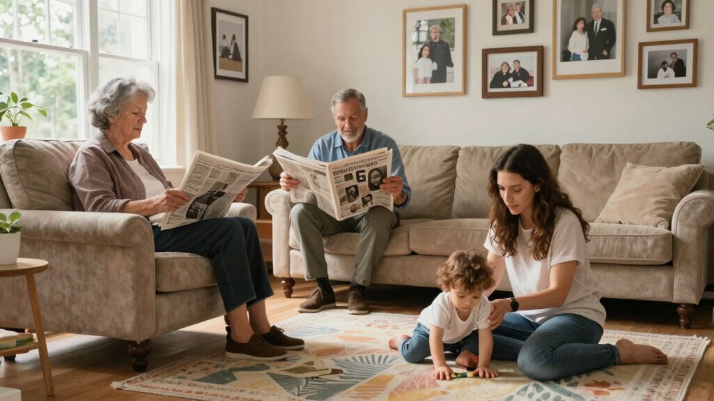 sharing family life traditions