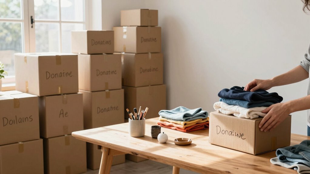 sort evaluate sell donate