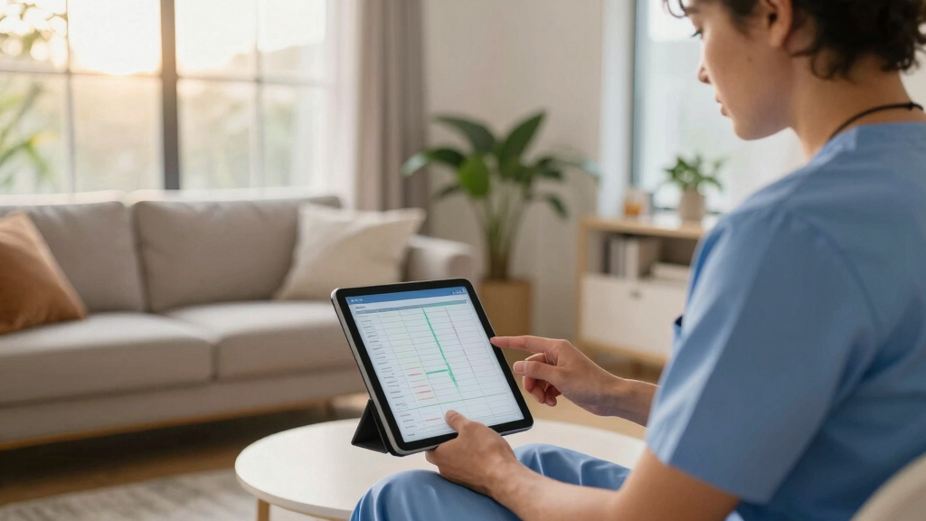 Recovery-percentile tracker for orthopedic surgery patients