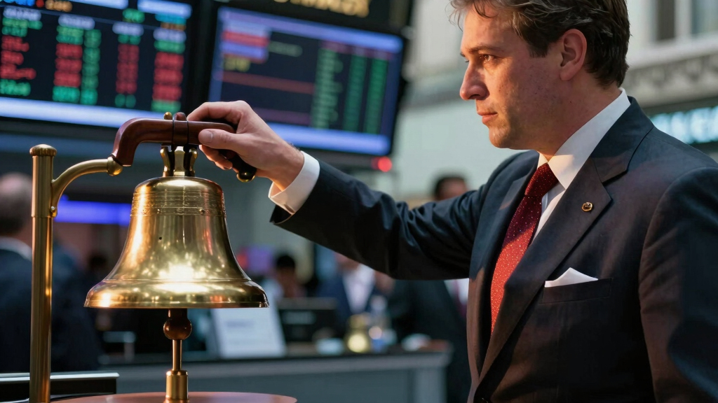 Trump rings Wall Street's opening bells as he ties his presidency to stock market gains