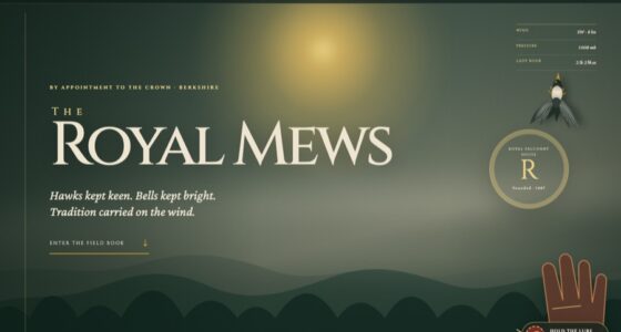 The Royal Mews — Falconry House, Est. 1487 (FABLE/175)