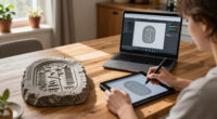 From Concept To Animation: AI In SVG Carving 'The Runestone Field'